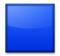 Blue Square emoji on LG